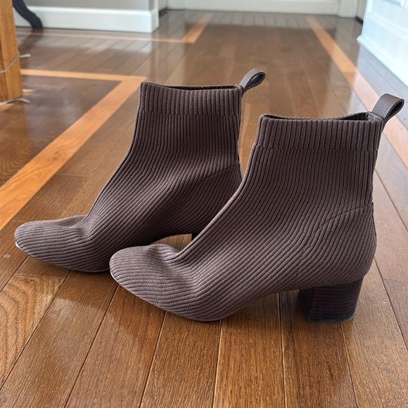 Everlane The Glove Sock Comfortable  Boot-Brown Size 9 - Picture 2 of 7